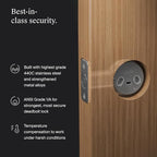 Level Bolt (Wi-Fi) Smart Deadbolt - Make Your Lock Smart & Keep Existing Hardware and Keys - Lock/Unlock from Anywhere - Level App for iOS & Android - Works with Apple Home, Alexa & Google, White