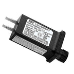 Replacement 24V 0.25A LED Transformer Model JT-DC240V025-C Class 2 Power Supply IP44 LED Light Controller Low Voltage Transformer for Halloween Christmas Holiday String Light
