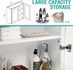 Wall Kitchen Cabinets, RTA Cabinets, White Shaker Cabinet, Wall Mounted, RTA Upper Cabinet, Modern for Kitchen and Bathroom with Door (White, 33" W x 30" H x 12" D)