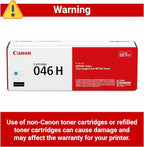 Canon Genuine 046 Cyan Toner Cartridge High Capacity Compatible with LBP654Cdw, MF731Cdw, MF733Cdw, MF735Cdw