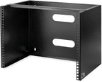 StarTech.com 8U Wall Mount Patch Panel Bracket - 13.75 inch Deep - 19" Patch Panel Rack for Shallow Network Equipment- 80lbs Capacity, TAA (WALLMOUNT8)