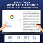 86" 4K Educational Smart Board Pro | Interactive Digital Whiteboard for Classrooms, Lecture Halls & STEM Labs | Android 12 Multi-Device Learning Hub with Live Annotation Tools (Board Only)
