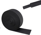 Sonoreboom 2 in 1 Heat Shrink Braided Sleeving Fabric Tubing-Ideal fit Irregular Shape Hose/Cable/Wire (1"(25mm), 32FT)