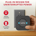 CallToU Wireless Caregiver Call Button Elderly Monitoring Alert Systems for Seniors 1 Plugin Receiver 2 Waterproof Transmitters