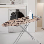 ZCFYGDX Ironing Board Cover with William Morris Prints, Washable Elastic Fabric, Heat-Resistant and Breathable, 3 Nylon Buckle Straps Fastening, Fits for Various Standard Sizes, 18x58 Inch