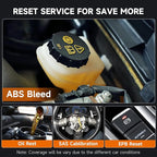 FOXWELL NT630 Plus OBD2 Scanner with ABS and SRS, 2026 ABS Auto Bleed Scan Tool, Brake Code Reader with Live Data, Bidirectional Control & SAS Oil EPB Reset Diagnostic Tool