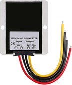 MGGi DC 12V-24V 15A 360W Voltage Booster, DC Boost Converter, Regulator Power Supply, Waterproof for Vehicle, Boat, Electric Bike