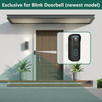 All-new Blink Doorbell Mount,Compatible with Blink Video Doorbell Camera(2nd Gen),No drilling Blink Mount Bracket,Easy to Install for Blink Doorbell Security System(Blink Doorbell Not Included),Black
