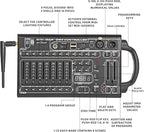 Wireless DMX Controller,192 Channel DMX512Controller Stage Lighting Equipment &Accessorie For Di, Ktv, Large Concert, HolidayParty And Fashion Show DMX Light Controller