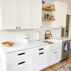 Wall Kitchen Cabinets, RTA Cabinets, White Shaker Cabinet, Wall Mounted, RTA Upper Cabinet, Modern for Kitchen and Bathroom with Door, 2 Adjustable Shelves (White, 27" W x 30" H x 12" D)