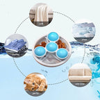OKAKA Hair Filter Bag Lint Catcher for Washing Machine Pet Hair Catcher 4 Pack
