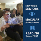 Vision Aid Magnifying Glasses with Light for Close Work, Illuminated Hands Free Headband Magnifier Goggles with Storage Case for Hobby Painting Reading Coin Watch Bead Jewelry…