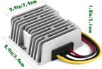 MGGi Voltage Buck Converter Regulator DC 24V to DC 12V 20A 240W Waterproof Power Transformer, Voltage Reducer, High-Power Power Supply Module Buck Transformer, for Golf Cart, Forklifts, Car