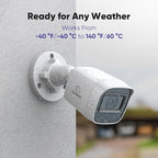 SANNCE 1080P Wired Security Camera System, CCTV 8 Channel 5-in-1 DVR with 1TB Hard Drive and 8Pcs Outdoor Day/Night Surveillance Cameras, Easy Remote Access, Motion Detection, 100ft Night Vision