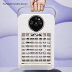Marhynchus 4 in 1 Portable Air Conditioner, 700ML Evaporative Cooler with 3 Speeds 7 Colors Light 2-8h Timer for Room Office Car Camping