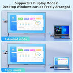 Wireless HDMI Transmitter and Receiver 328ft/100m Extender 4K Decode Input 1080P Output Plug&Play Portable 2.4G/5.8G for Video and Audio to Monitor from PC/Projector/TV Box,with LED Display