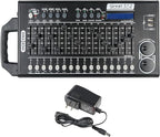 DMX 512 Stage Light Controller - 512 Channel DMX Lights Controller with Built-in Program and RDM Dip Switch Function