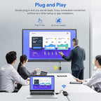EDUP Wireless HDMI Transmitter and Receiver 4K Decode Input 1080P Output, Plug & Play, 165FT /50M Long Range Wireless HDMI Extender Low-Latency for Video/Audio to Monitor from PC/Projector/TV Box