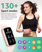 IMFRCHCS Fitness Tracker,Smart Watch with 1.47" Touch Display,137+Sport Modes Fitness Watch with Heart Rate Sleep Monitor, Step Counter,IP68 Waterproof Activity Trackers for Women Men