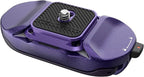PGYTECH Beetle Camera Clip V2 with Plate, Quick Release Camera Backpack Clip, Arca-Swiss Compatible, SnapLock System for Sony/Nikon/Fuji/DSLR Cameras, Instant Mounting & Hands-Free, Aurora Purple