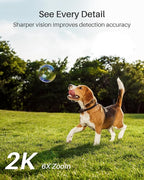 WUUK Security Cameras Wireless Outdoor, Indoor Camera, Home Surveillance System, 2K, No Monthly Fee, Motion Alert, Night Vision, 2.4/5 GHz WiFi, Compatible with Alexa & Google, 2-Camera Kit