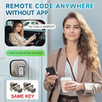 Richelock Fingerprint Door knob, Smart Biometric Door Lock with Keypad, Keyless Entry Code Door Knob, Waterproof & Weatherproof, Auto Lock,Voice Navigation, for Bedroom, Gate,Office