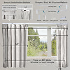SmartWings Automatic Curtain Opener with Drapery, Motorized Vertical Blinds with Remote, Electric Closet Doors Sliding Panels Compatible with Alexa Google Homekit, 90% Blackout Cream