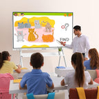 KEINONE Interactive Smart Board for Classroom, 55” 8+128 GB Electronic Digital Whiteboard Built-in Android OS & Open App Ecosystem - 4K Touchscreen Smartboard for Home Office School Studio Display