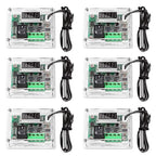 6PCS Temperature Controller Module XH-W1209 LCD Display Digital Thermostat Module with Waterproof NTC Probe -50~110℃ DC 12V Electronic Temp Control Module Switch