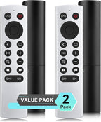 (2 Pack) Replacement Remote for Apple-TV-Remote-Control 4K/HD (NOT Siri & NO Voice)