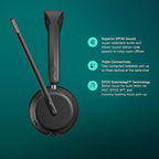 EPOS Impact 1061T - Enhanced Open Office Headset with Hybrid ANC, EPOS AI™ Microphone, and Multipoint Connectivity