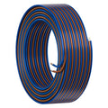 HiFind 16/2 Gauge AWG Car Audio Speaker Wire Cable 50 Ft, Professional Shielded OFC Zipper Wire, Transparent Soft PVC for Automotive Stereo HiFi Home Theater System, Subwoofer, Blue+ Brown