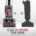 Hoover SmartWash Pet XL Upright Carpet Cleaner Machine for Carpet and Upholstery, Automatic Deep Cleaning Carpet Shampooer, Converts to Spot Cleaner, Pair with Hoover Carpet Cleaner Solution