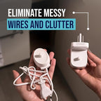 ProofVision Electric Toothbrush Wall Charger for US Socket for Oral-B/Braun (Excludes iO 7–10, Pulsonic) | Portable Oral-B Charging Station, Wireless, IPX7 Seal, with 2 Compatible Toothbrush Heads