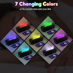 Essential Oil Diffuser, 250ml Flame Oil Diffuser - Aromatherapy Humidifier, Sound Activated Flame Effect, Rainbow Flame, Music Sync, Remote Control - Perfect for Bedroom Home Office Yoga (White)