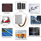 30A 360W DC 36V/48V to 12V Voltage Converter with Fuse - Waterproof Step Down Regulator Buck Reducer Power Transformer for Golf Cart - DC 36V/48V to 12V 30A