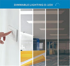 2x4 FT LED Light Flat Panel, 40-72W, 5 CCT 3K | 3.5K | 4K | 5K | 6.5K, Dimmable Recessed Drop Ceiling Lights, 3750/5000/6250/7500/9000 Lumens, Lay in Fixture for Office, 120-277V, UL DLC(54 Pack)