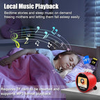 Smart Alarm Clock for Kids, AI Voice Assistant Clock with Chat, Ok to Wake Clock, 12 White Noise Sounds, Sleep Trainer, Time Management Tool, Music Player via TF/MP3 Card, Weather Forecast