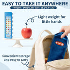 KidBloom AAC Device for Autism, Communication Device for Nonverbal Kids with 6 Programmable Buttons & Adjustable Volume, Sensory Toys for Autistic Kids Ages 3-7