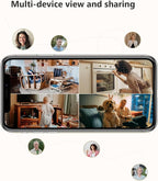 Imou 2.5K WiFi Camera Indoor Pet Dog Camera 4MP, 360° Home Security Wireless IP Baby Camera, Human Detection AI, Smart Tracking, Siren, 10m Night Vision, 2-Way Audio, Privacy Mode, Works with Alexa