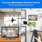Suprlipy 13.3 inch FHD Small IPS Monitor LCD Display Screen 1920x1080 60Hz 16:9 with BNC VGA AV Input Built-in Lounspeakers for CCTV Security Camera DVR PC RasPi