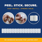 Adhesive Replacement Tape & Sensor Risers for Simplisafe | I24 Magnet Adhesives and 12 Simplisafe Contact Sensor Spacers - Complete Sensor Installation Solution [Device/Magnet NOT Included]