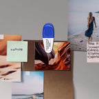 10 Magnetic Memo Holders Set - Customizable Text, Logo - Large Clip, Plastic - White Blue