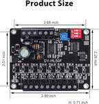 60W Voice Playback Module, PEMENOL DC 9-24V High Power Music Player Mp3 Trigger Amplifier 64Mbit Flash Storage Sound Board Support Sound and Light Alarm Present Electronics DIY