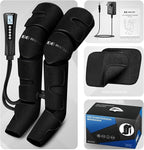 Christmas Gifts for Men Women Dad Mom, Mother's Day, Father's Day, Air Compression Massager with Heat for Foot, Leg, Calf, Thigh, Knee, Helpful for Varicose Veins,Muscle Fatigue, Cramps Swelling Edema