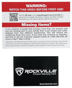 Rockville RCC14-250-2 14 AWG 250ft CCA Speaker Wire, CL2 Rated in-Wall/Ceiling, 2-Conductor, 70V Compatible, Flexible PVC Jacket, for Home Theater and Commercial Audio