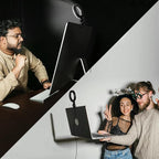 Meyin Ring Light Clip on Laptop Monitor, Webcam Light 10 Brightness Level Video Conference Lighting for Remote Working/Zoom Calls/Self Broadcasting/Live Streaming/Video Recording/TikTok