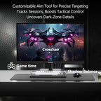 Z-Edge 27 inch Gaming Monitor 320Hz 300Hz, 2K QHD 1440P Fast IPS Monitor, G27IS 1ms MPRT Refresh Rate, sRGB 99%, Shadow Balance, PIP/PBP, HDMI 2.1x2, DP 1.4x2