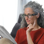 OrCam MyEye 2 Pro 2024. Advanced Wearable Artificial Intelligence Device with Assistive Capabilities: Voice/Gesture/Touch Control, Reads from Any Surface & Text Point