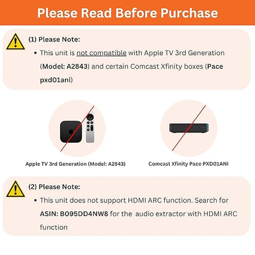 4K 60Hz HDMI Audio Extractor Converter SPDIF + 3.5MM Output Supports HDMI 2.0, HDCP 2.2, 1080P@120Hz, 1080P@144Hz, Dolby Digital/DTS Passthrough CEC, HDR10 by J-Tech Digital [JTD18G-H5CH]